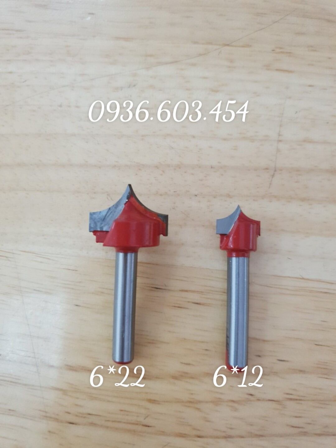 Mũi phay cong cốt 6, Mũi 3D cán 6mm