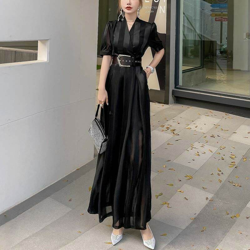 Jumpsuit nữ cao cấp phong cách châu âu