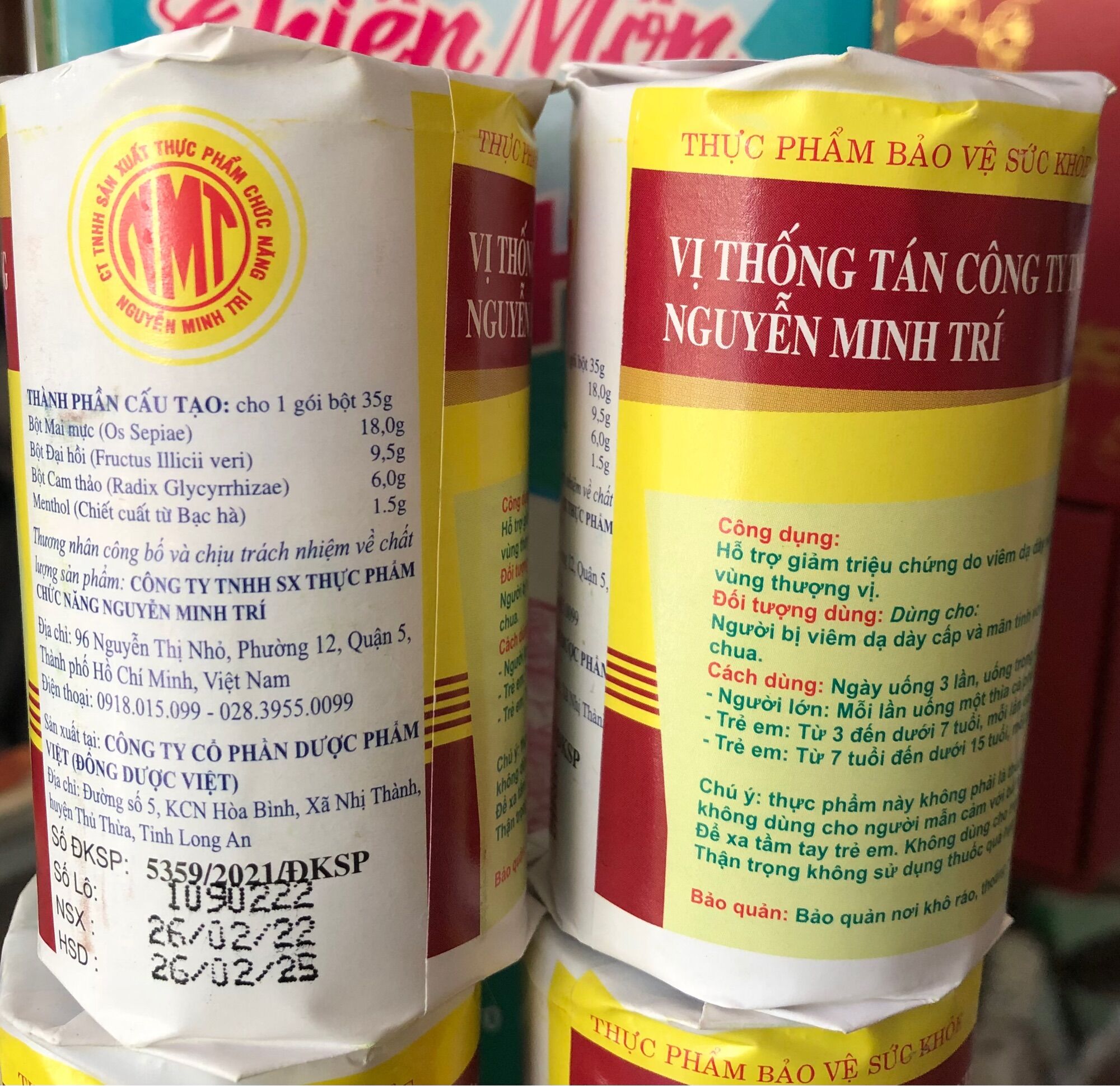 Vị thống tán 35g