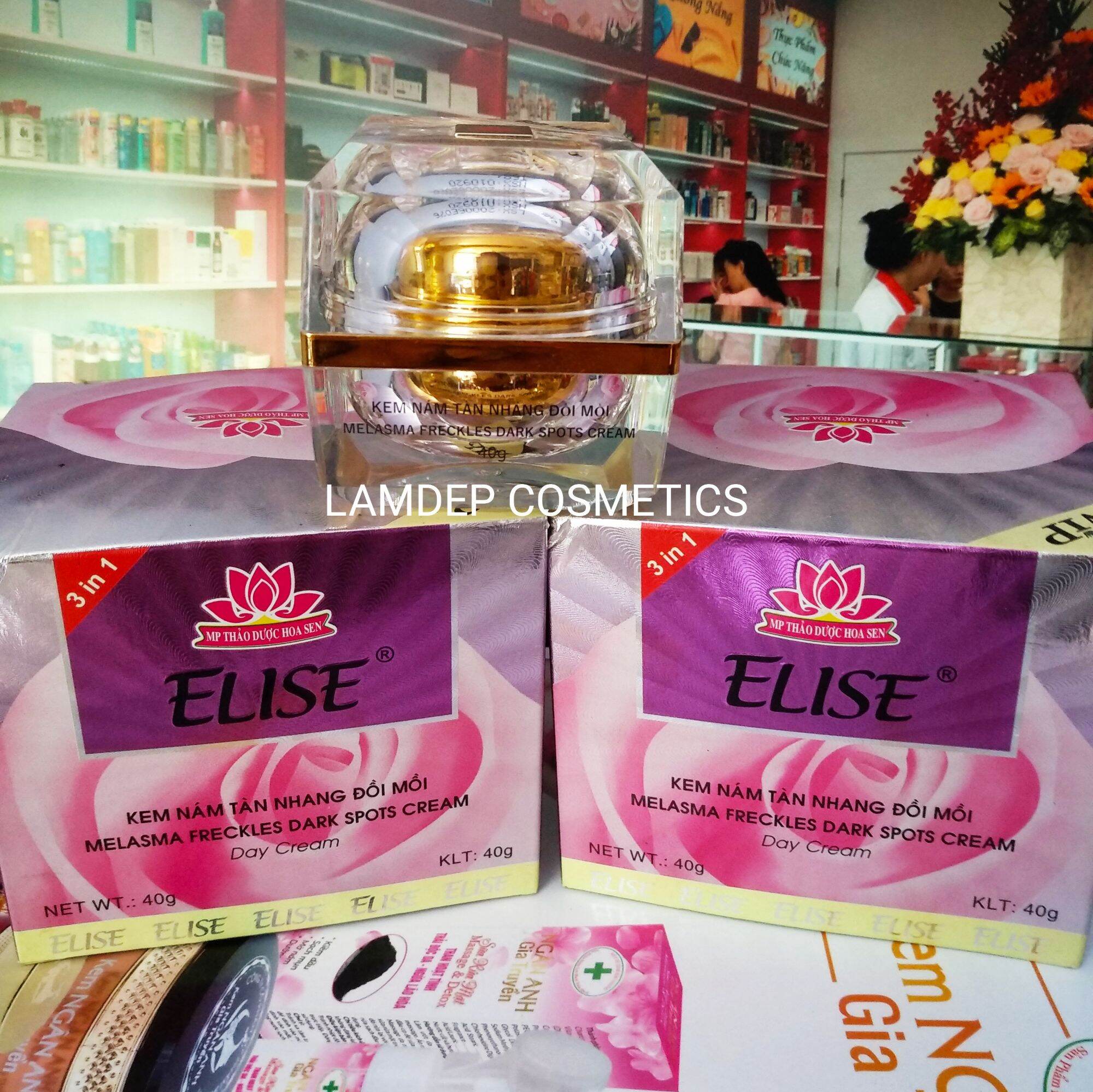Kem elise nám tàn nhang đồi mồi 40g ban ngày