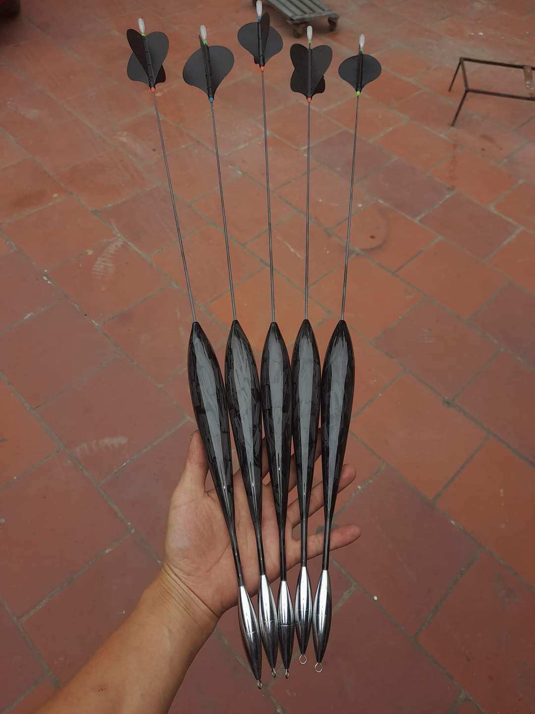 Phao câu lục cacbon, câu lục xa bờ