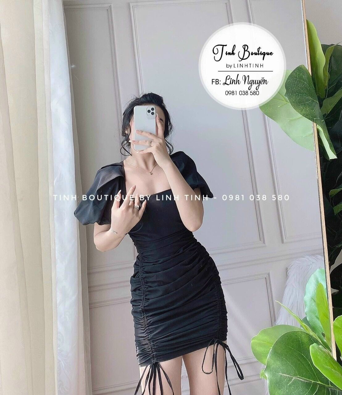 Đầm dự tiệc rút bên sang chảnh BG