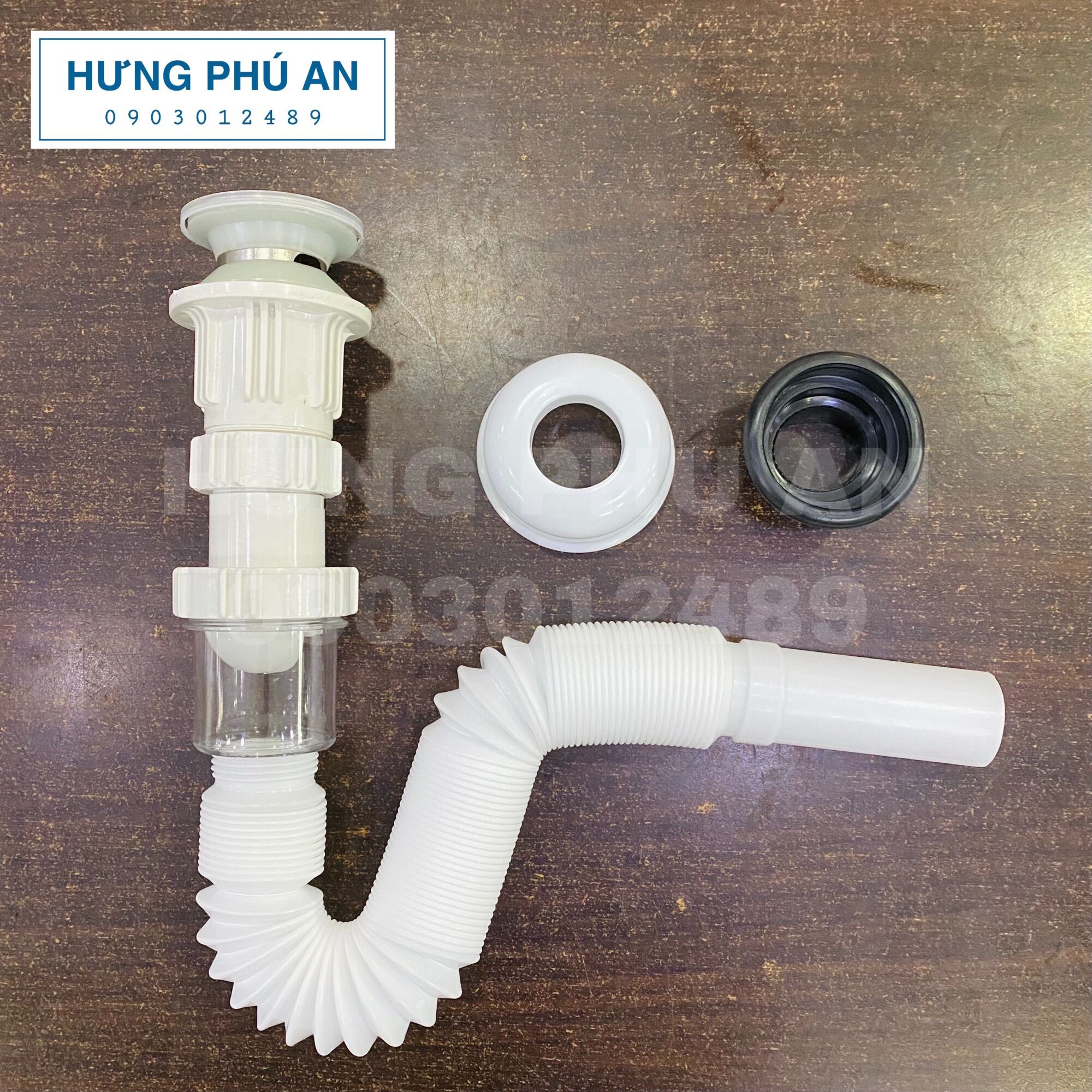 Bộ xả thoát nước lavabo chống hôi nhựa ABS - dễ dàng lắp mới hoặc thay thế, sửa chữa