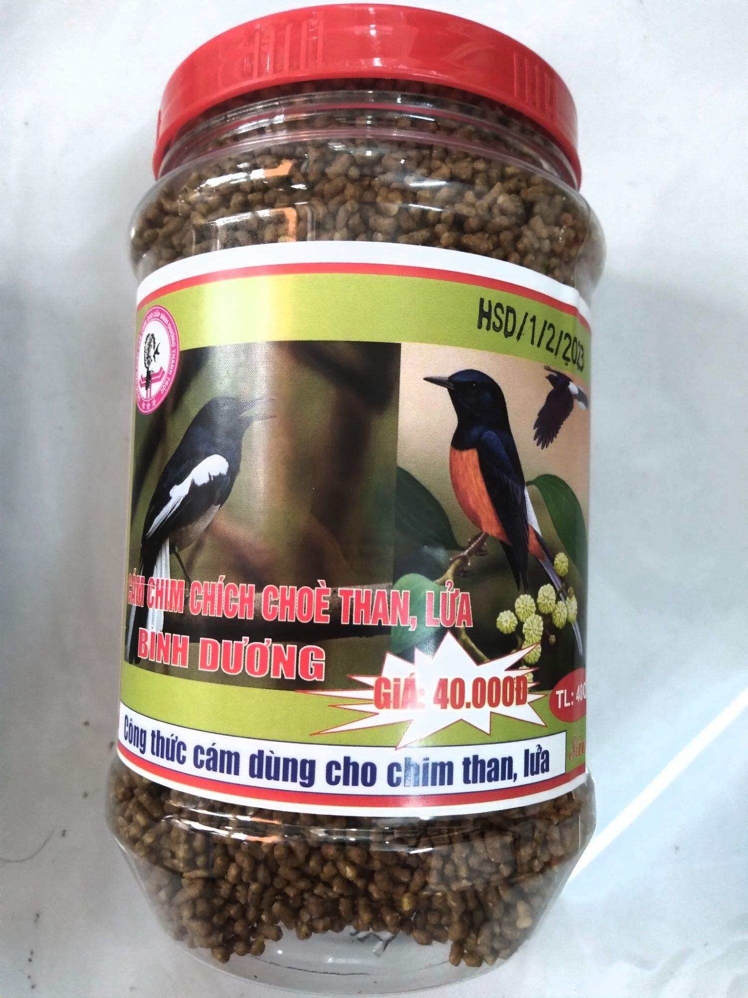 Cám chim chích chòe chòe than, lửa Bình Dương 400g