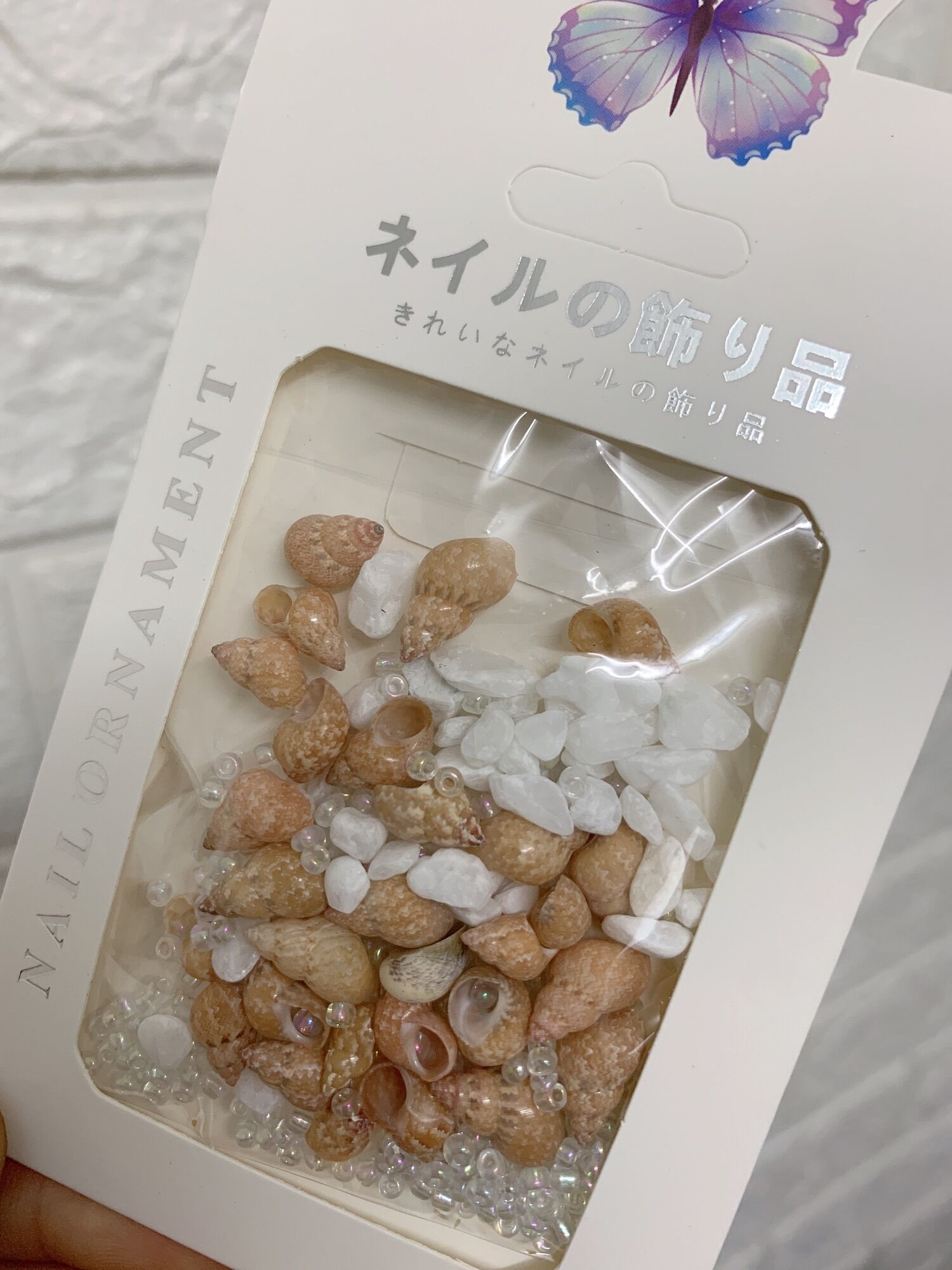 Phụ kiện ốc gắn móng charm ốc đá gắn móng