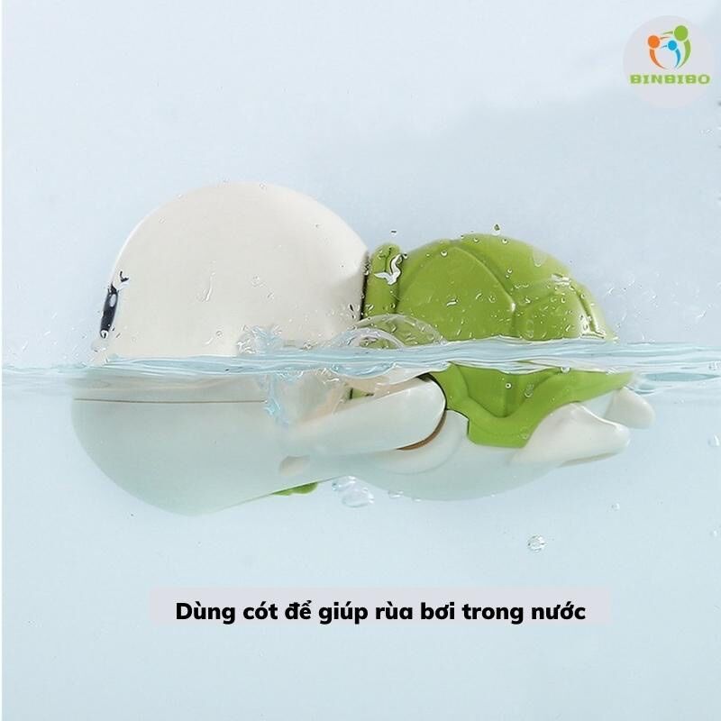 Rùa bơi vặn cót [đồ chơi nhà tắm]