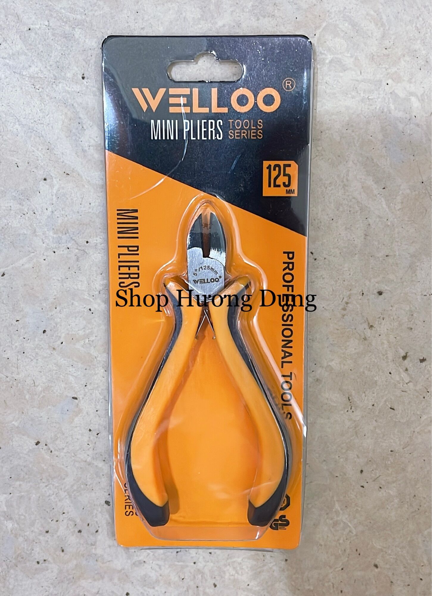 Kìm điện kìm cắt kìm nhọn mini 5” Welloo