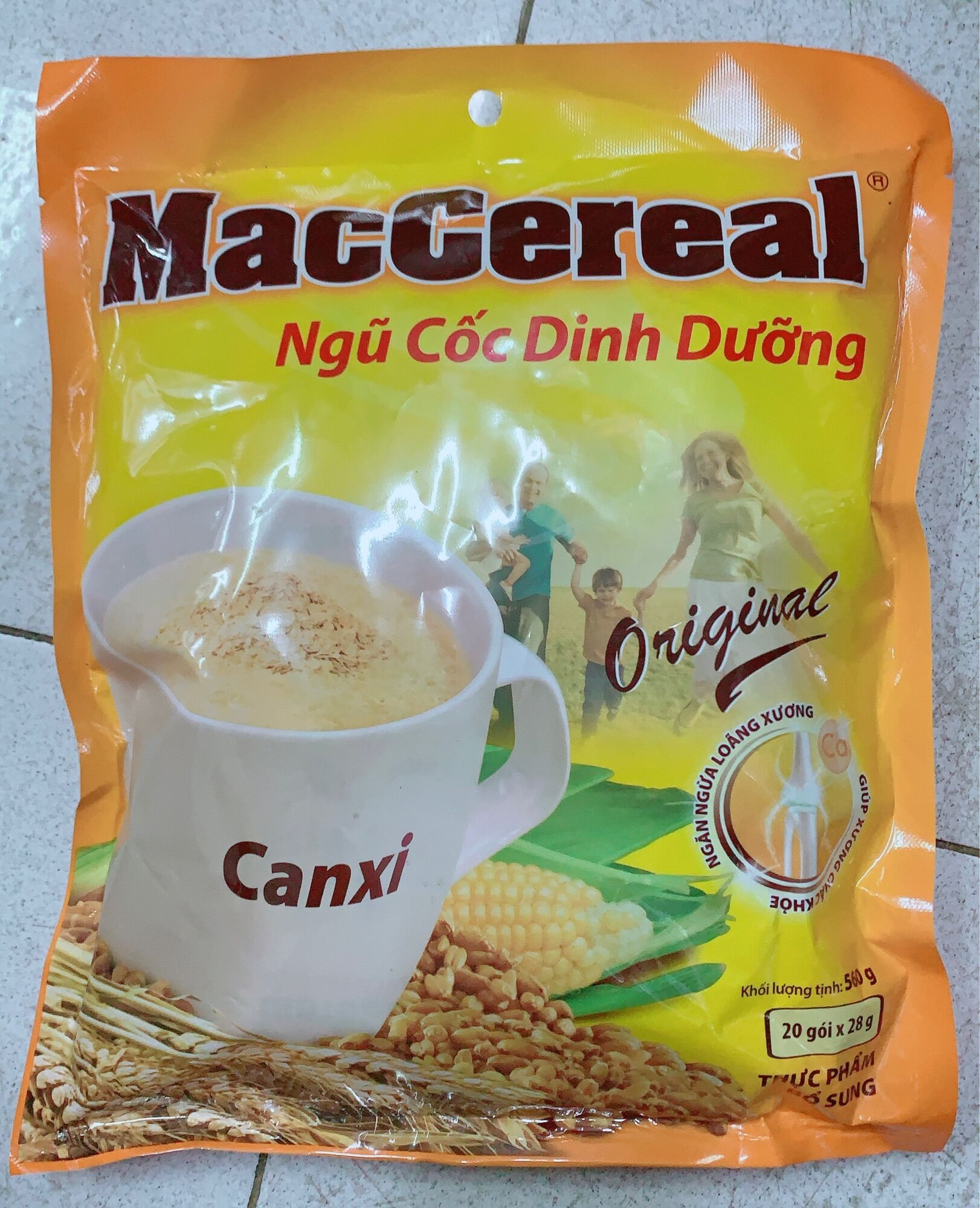 [Date 2024]Ngũ cốc dinh dưỡng MacCereal bs Canxi (kèm quà tặng)