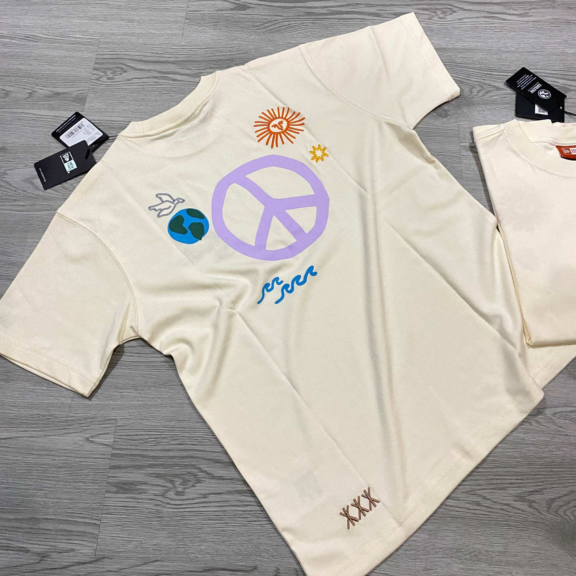 (Auth) Áo thun New Era PEACE Chính Hãng