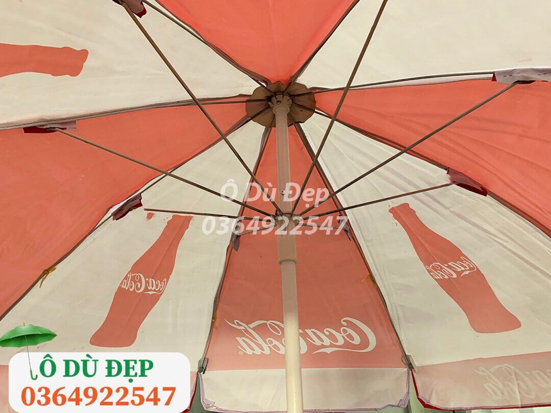Ô dù quảng cáo đường kính 2m4 (chưa bao gồm chân đế )