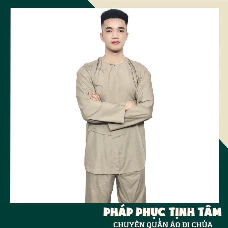 Đồ lam đi chùa - mẫu truyền thống vạt hò loại 1