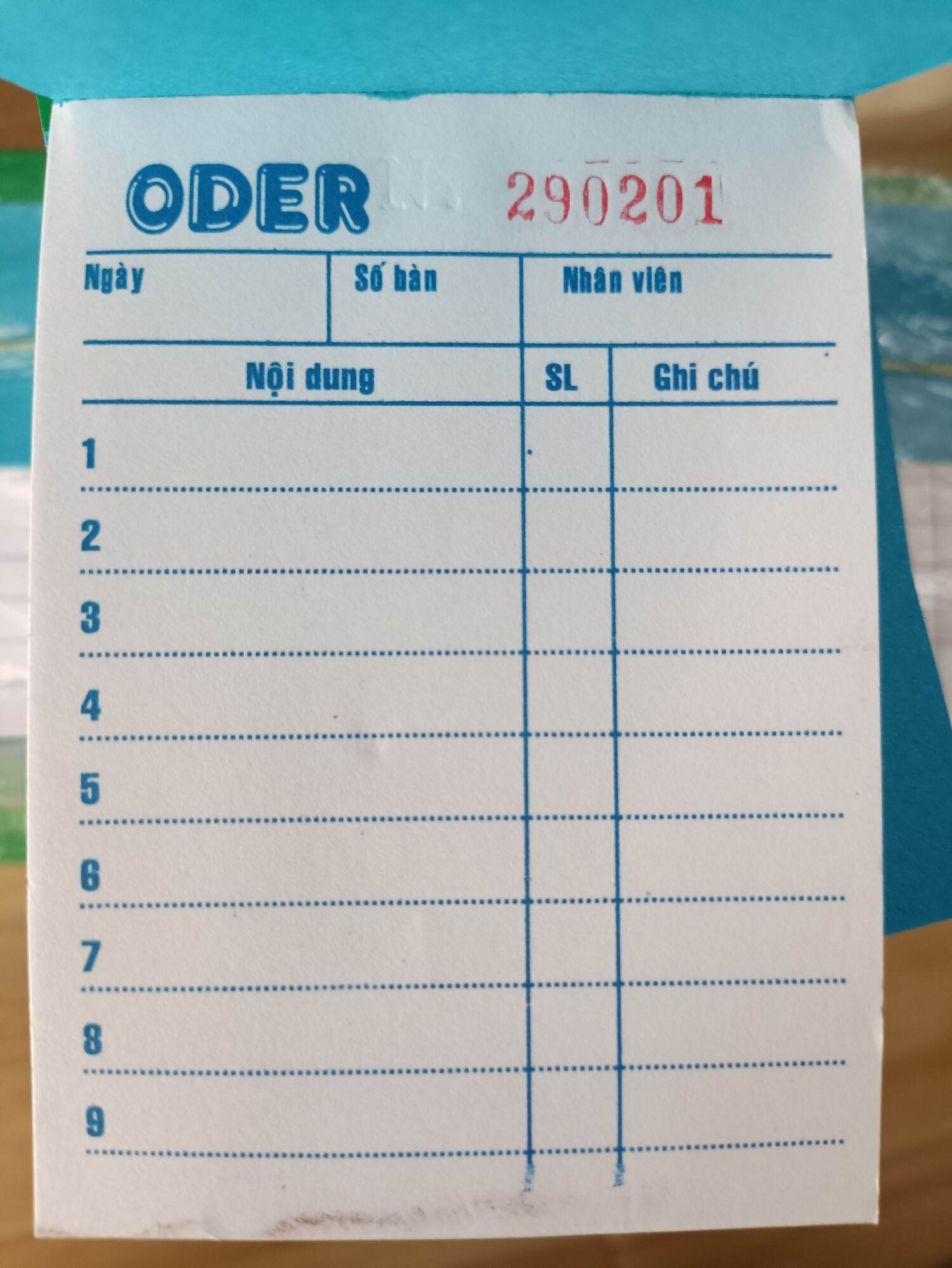 10 cuốn order chữ có số nhảy