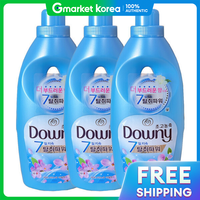 Downy | Nước Xả Vải Downy Cô Đặc Mùi Xanh Dương 1L Gói 3 Chai Dùng Hàng Ngày