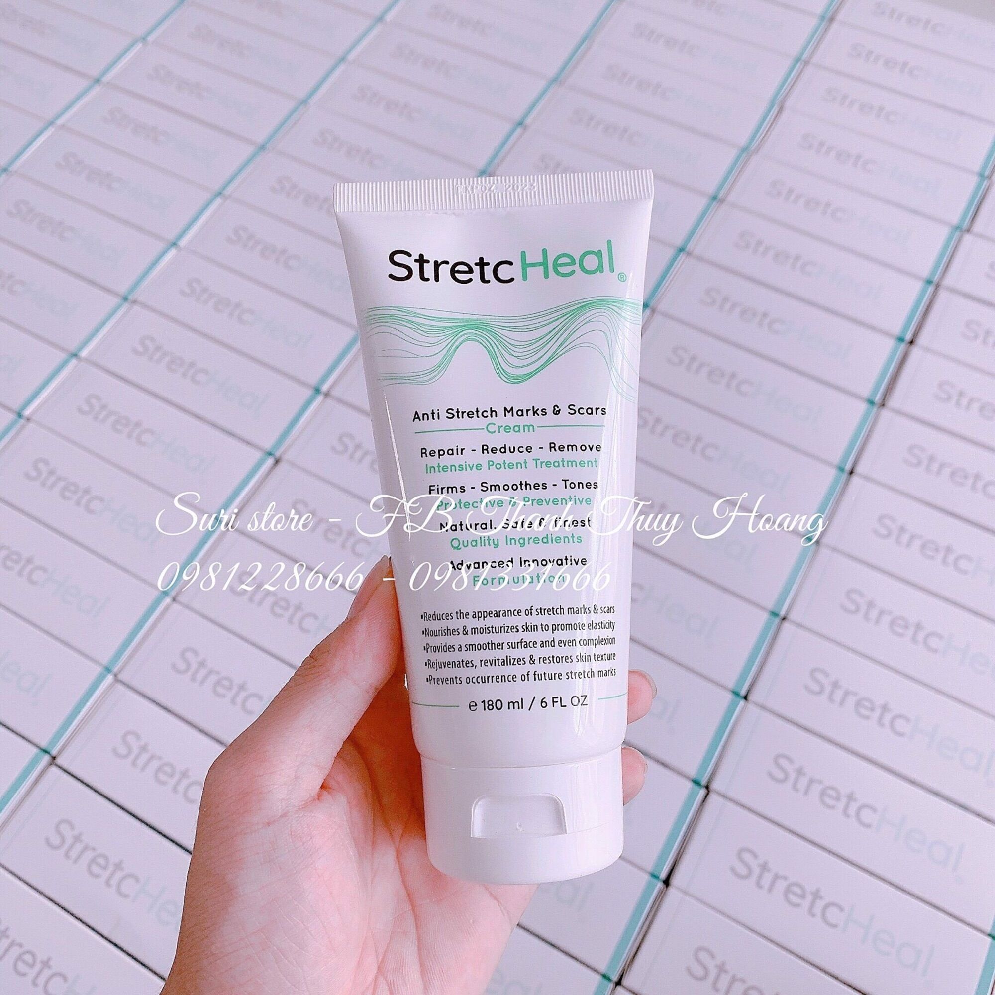Kem t.rị rạn StretcHeal 180ml