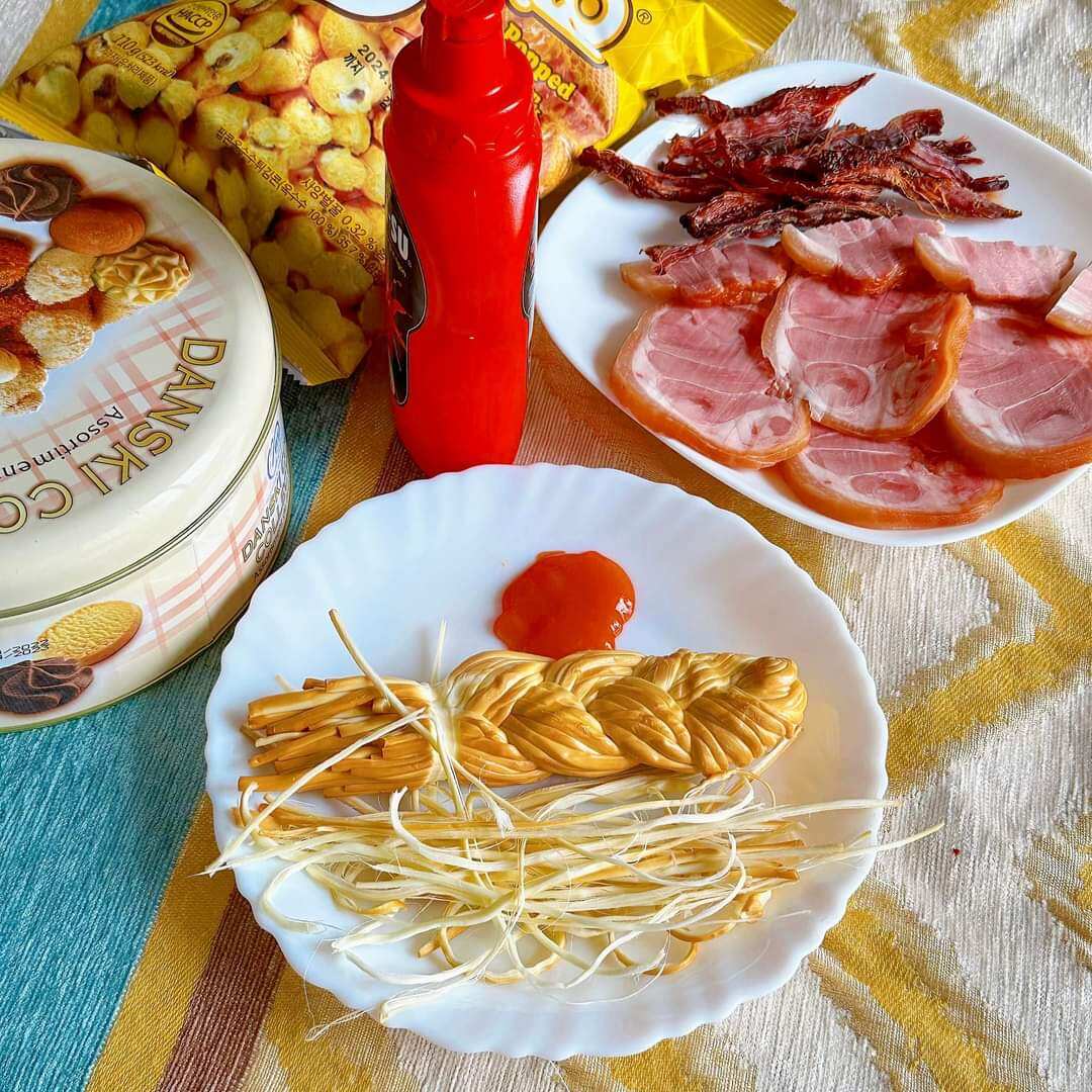 PHÔ MAI SỢI HUN KHÓI NGA (ít mặn)