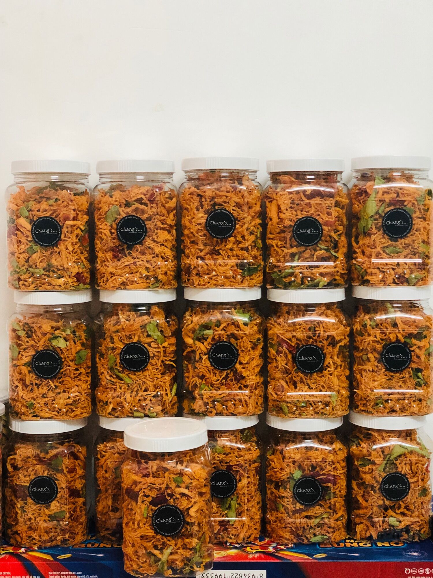 [HCM] Khô gà lá chanh 500G/Hủ Chang's Food