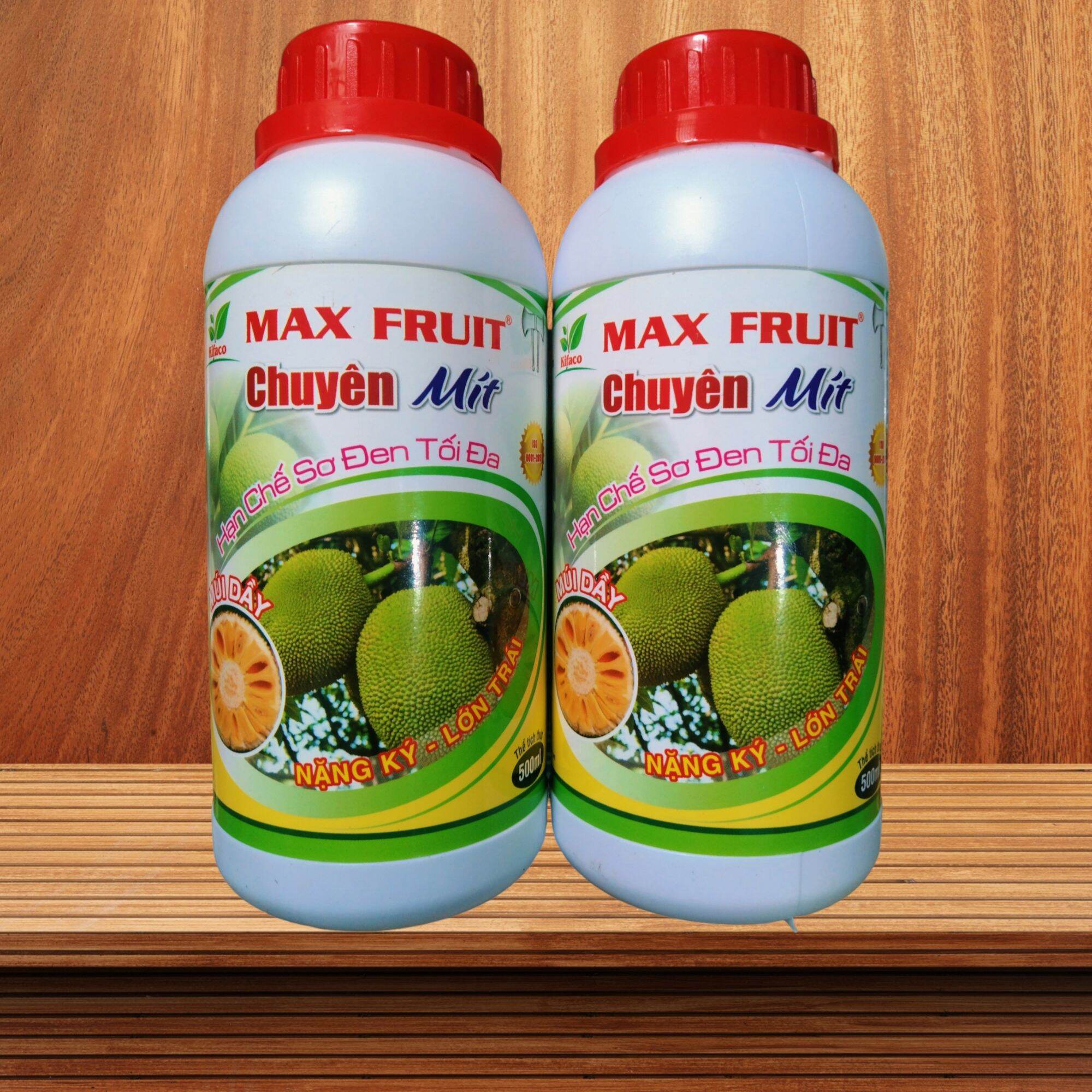 Phân bón max fruit - lớn trái mít - hạn chế sơ đen. chai 500ml