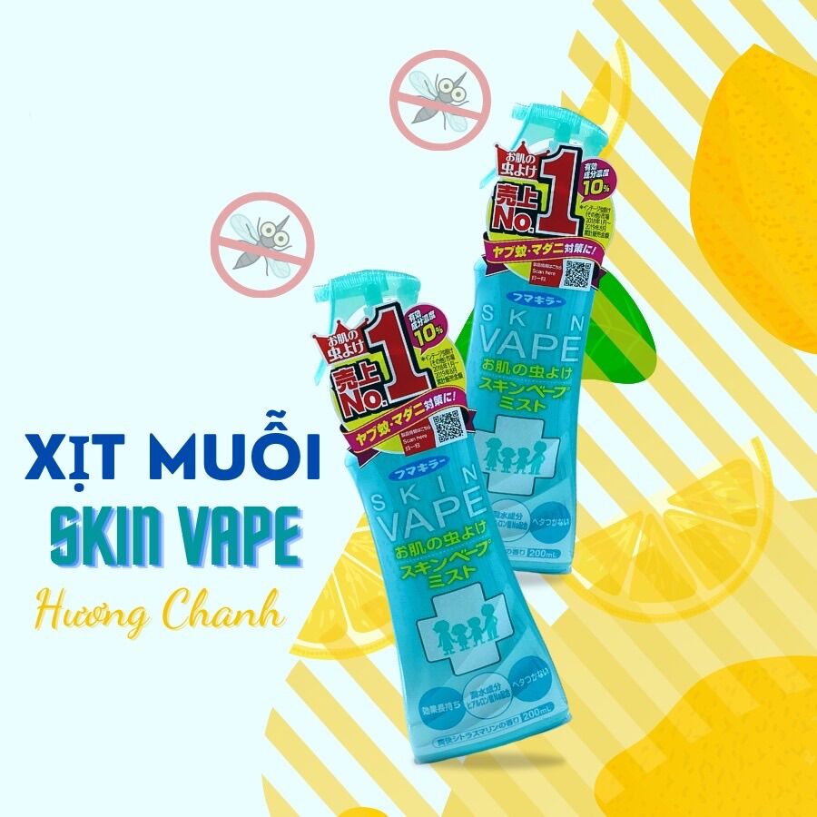 Xịt muỗi SkinVape Nhật Bản 200ml