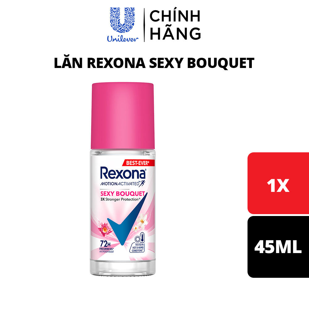 Lăn/Xịt khử mùi Rexona 72H khô thoáng dành cho nữ 45/135ml