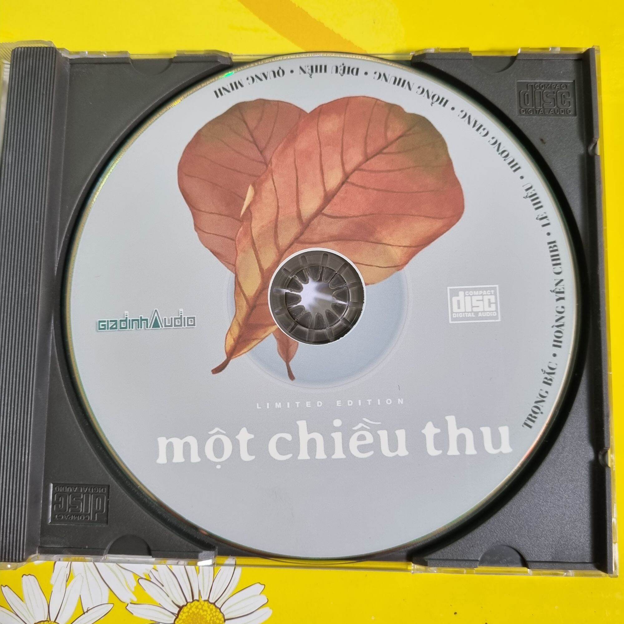 cd một chiều thu ( phôi tốt )