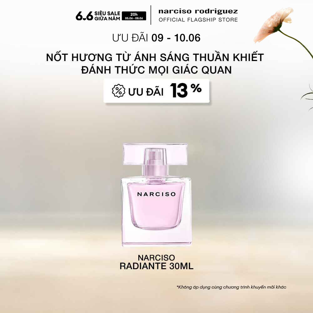Nước Hoa nữ Narciso Rodriguez Narciso Eau De Parfum Radiante 30ml