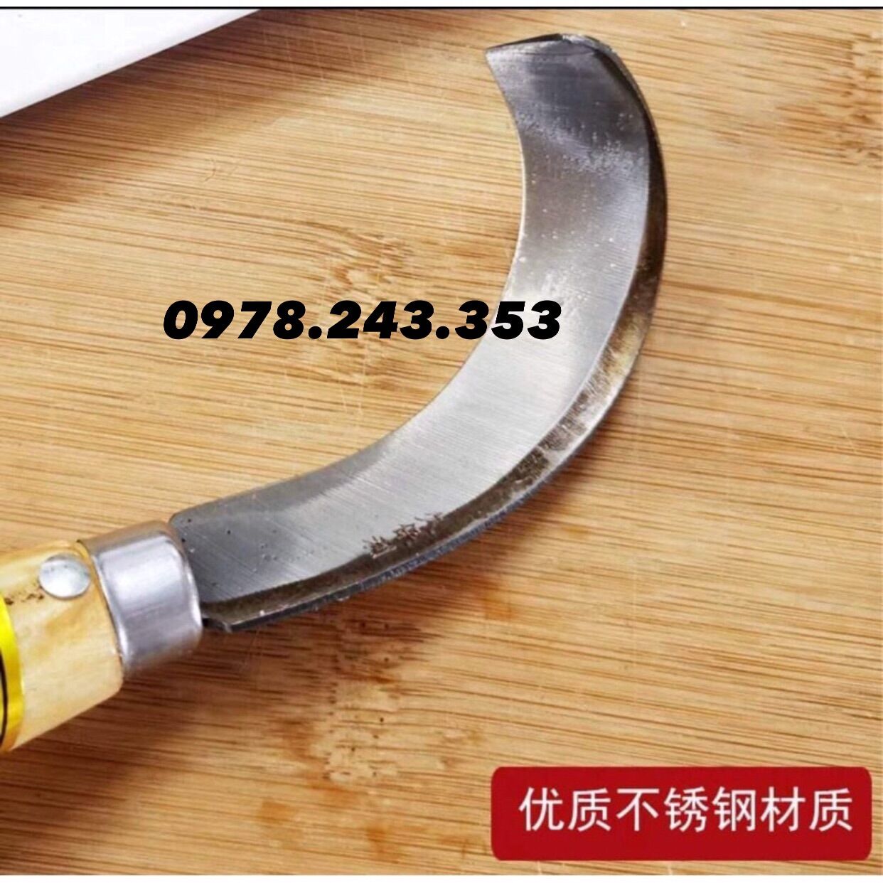 Dao cong cắt lõi mít