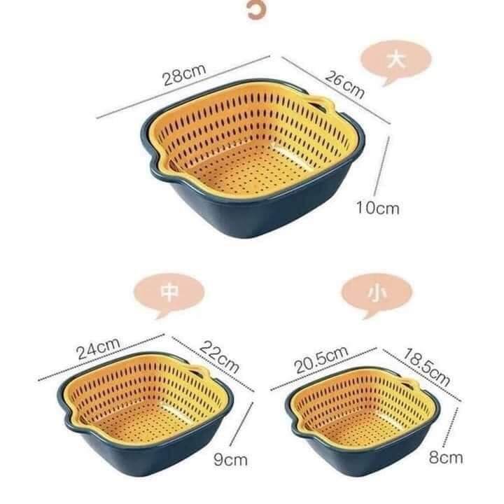 Set 6 món (3 rổ và 3 chậu)