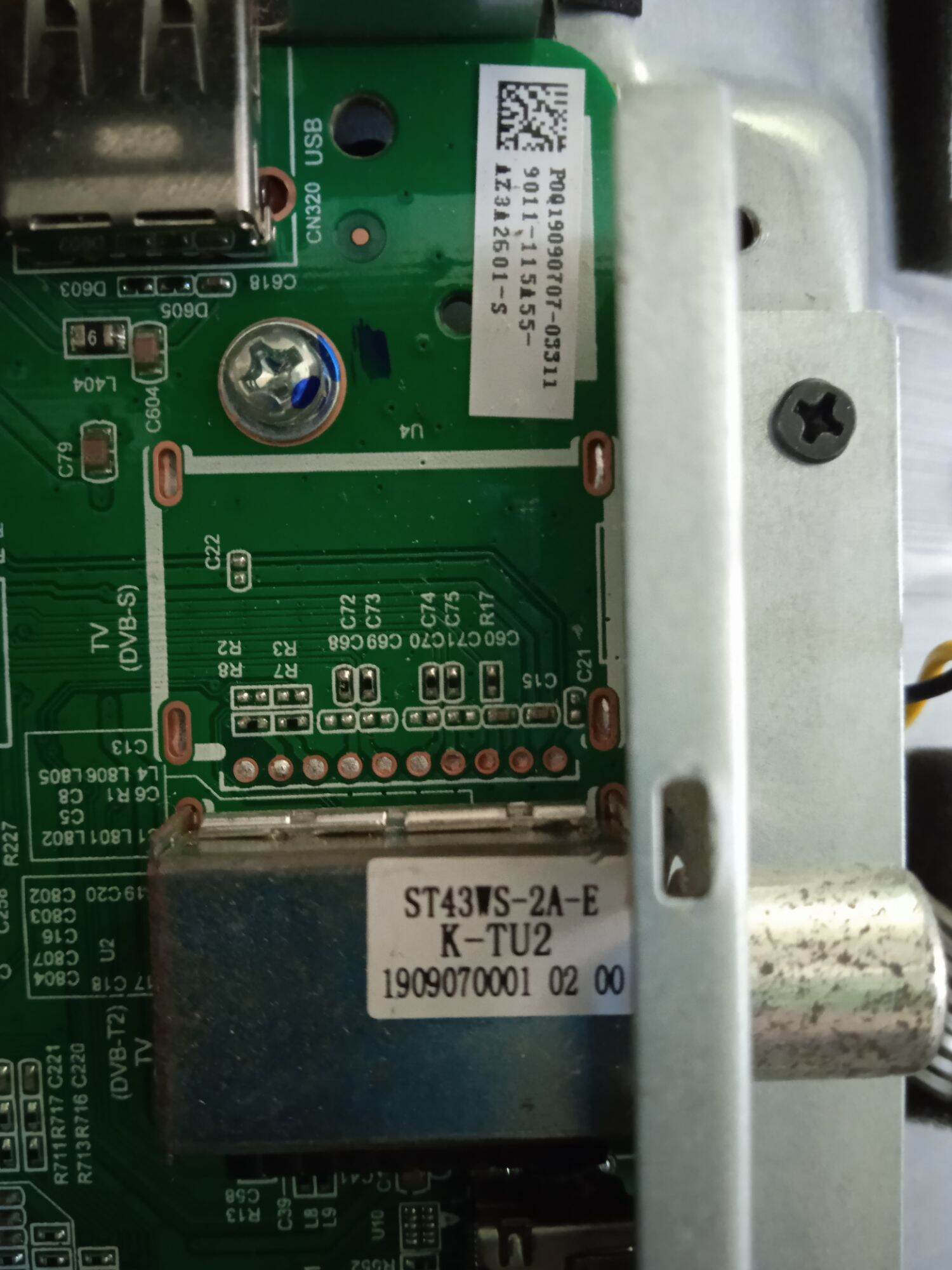 boar mạch tv Philips 40ft5063s