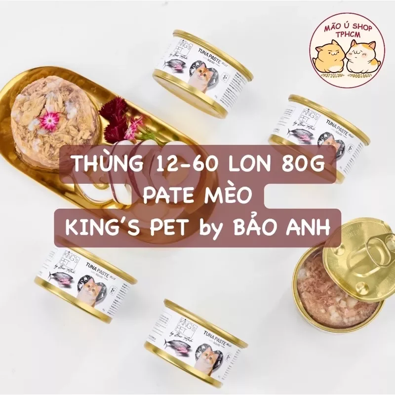 Pate king’s pet / kingpet by bảo anh cho mèo con mèo lớn