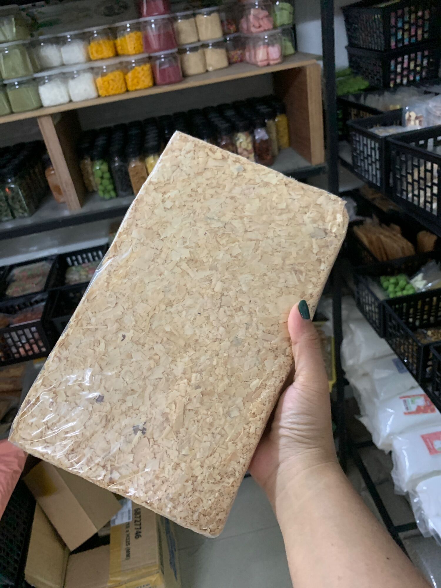 Mùn nén lót chuồng hamster cây 1 kg