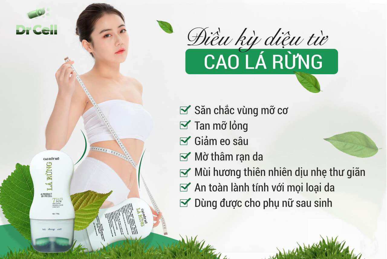 Cao Đốt Mỡ Lá Rừng DR CELL 150gram