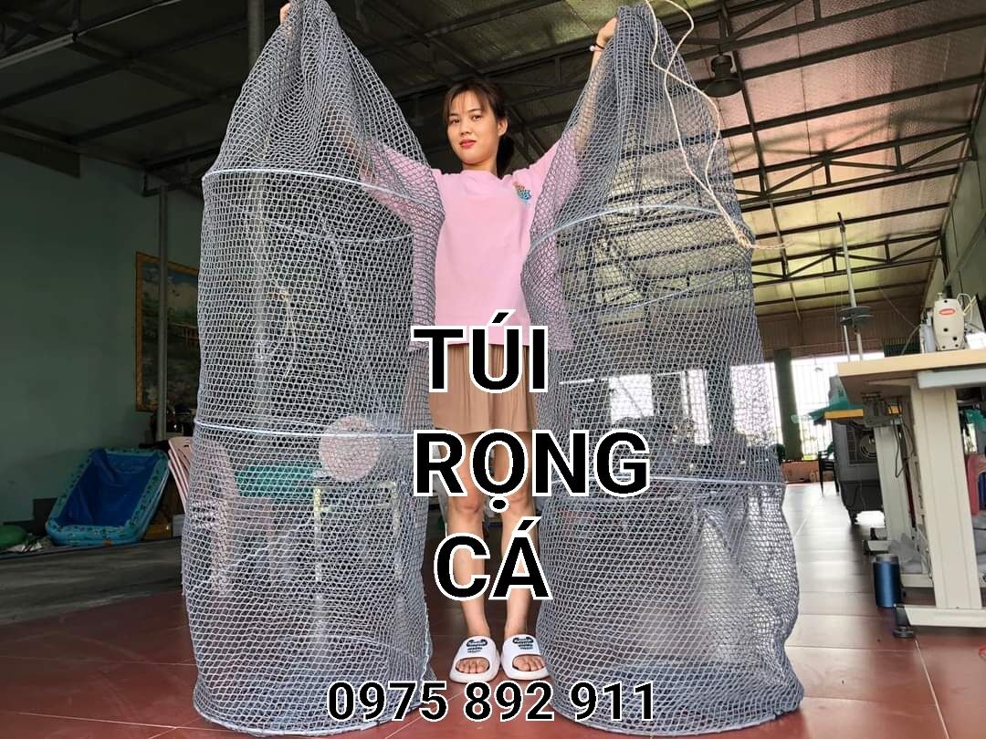 Túi rọng cá đi cân dành cho các cần thủ ( dài 1m, rộng 60cm )