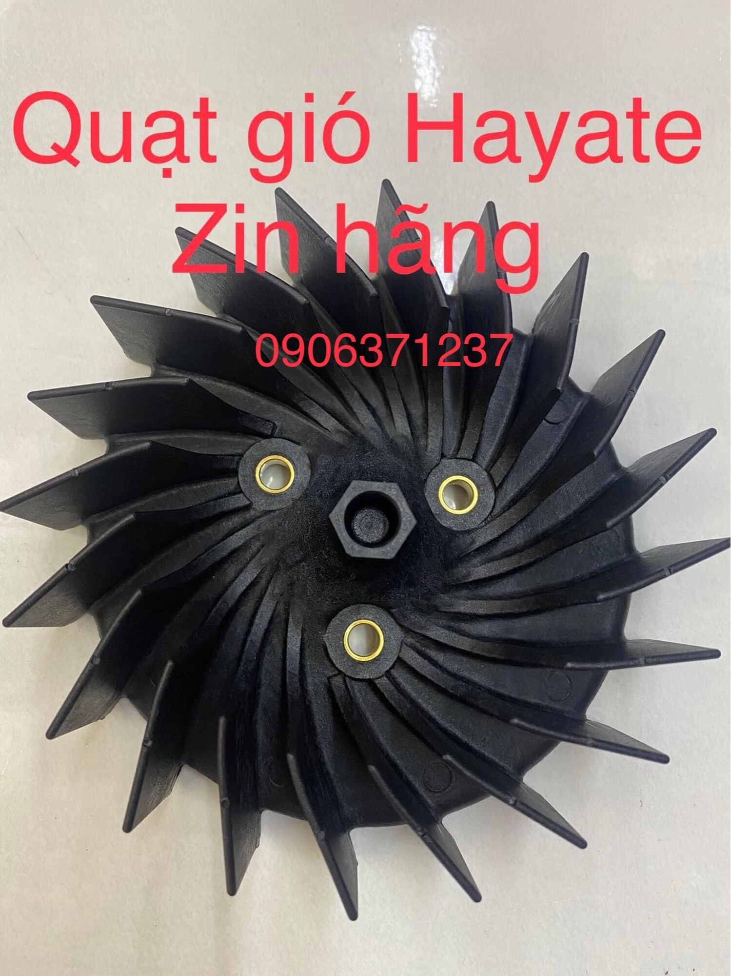 Quạt gió và chụp quạt gió xe Hayate Zin hãng (có bán lẻ)