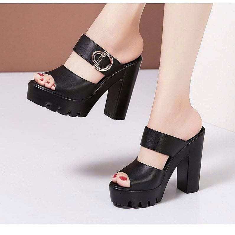 DÉP CAO GÓT NỮ QUAI KHOÁ Đ 12p