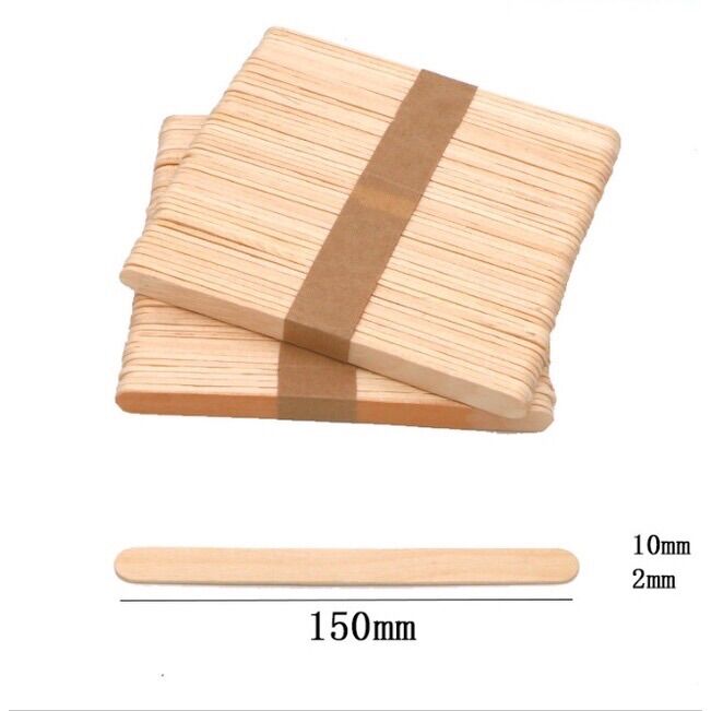 [Nhập RS0822 giảm 30k cho đơn 99k]Que Gỗ Wax Lông - Que Đè Lưỡi