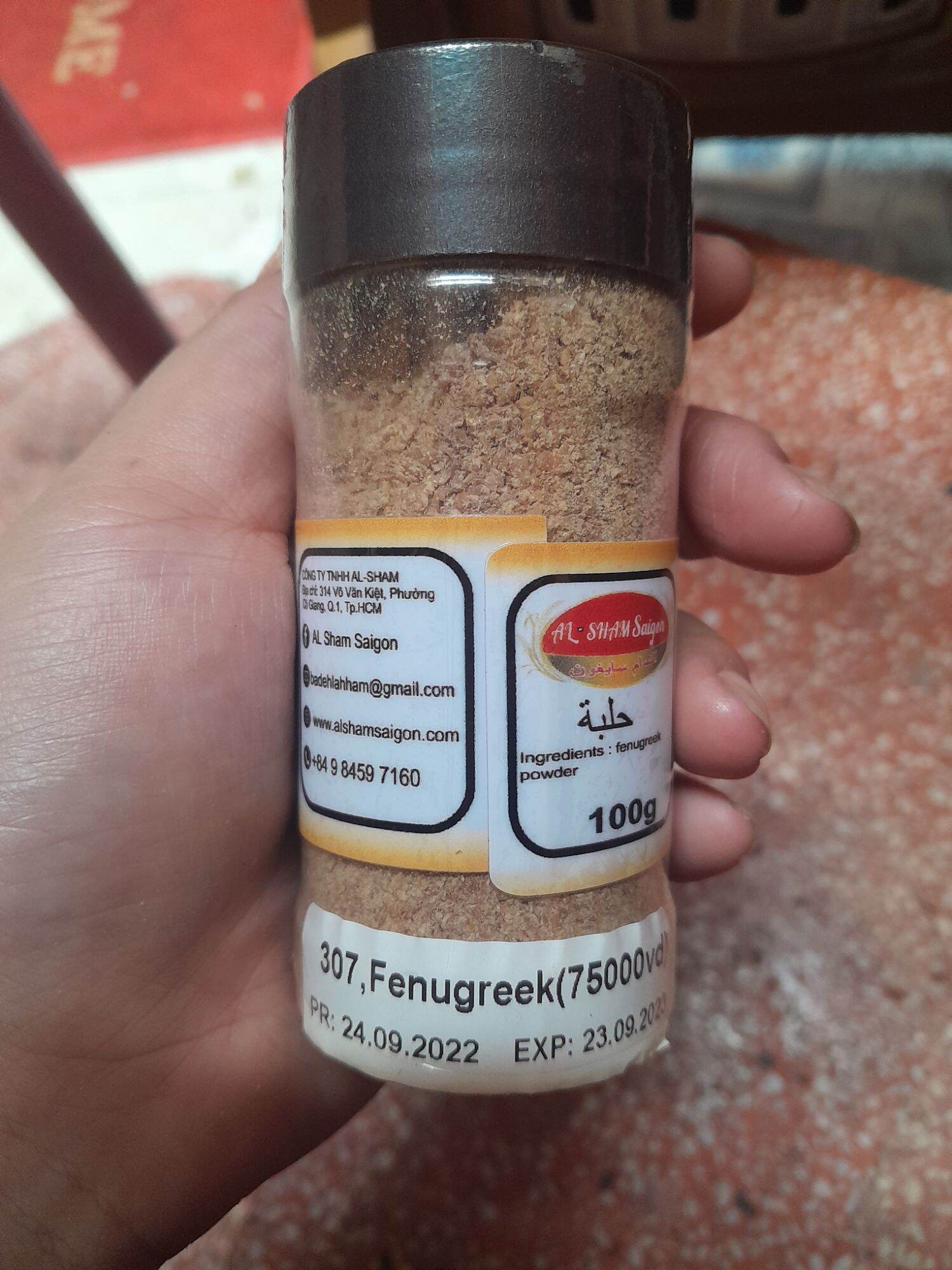 Fenugreek Powder ( Bột Cỏ Ca Ri )