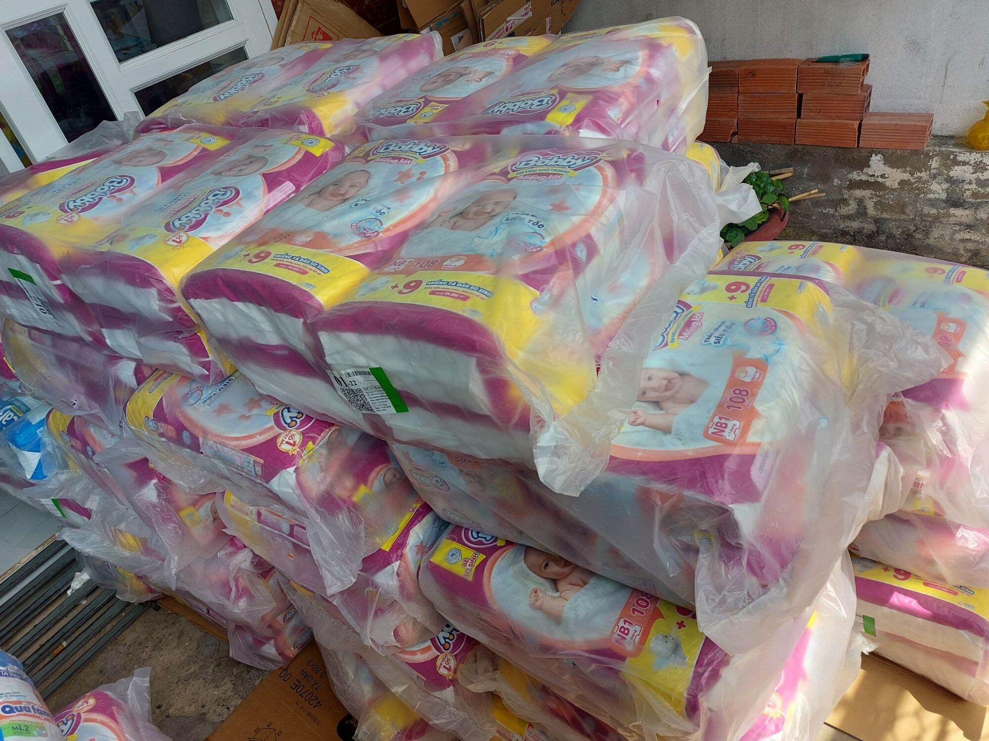 Miếng lót sơ sinh Bobby Newborn 2 NB2_60+6 (66 miếng)