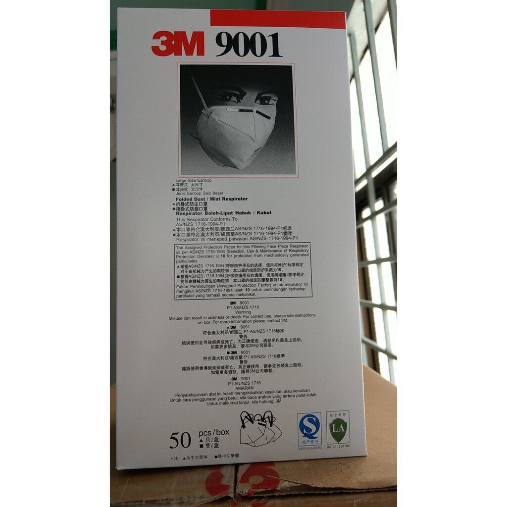 [HCM]Khẩu trang 3M 9001