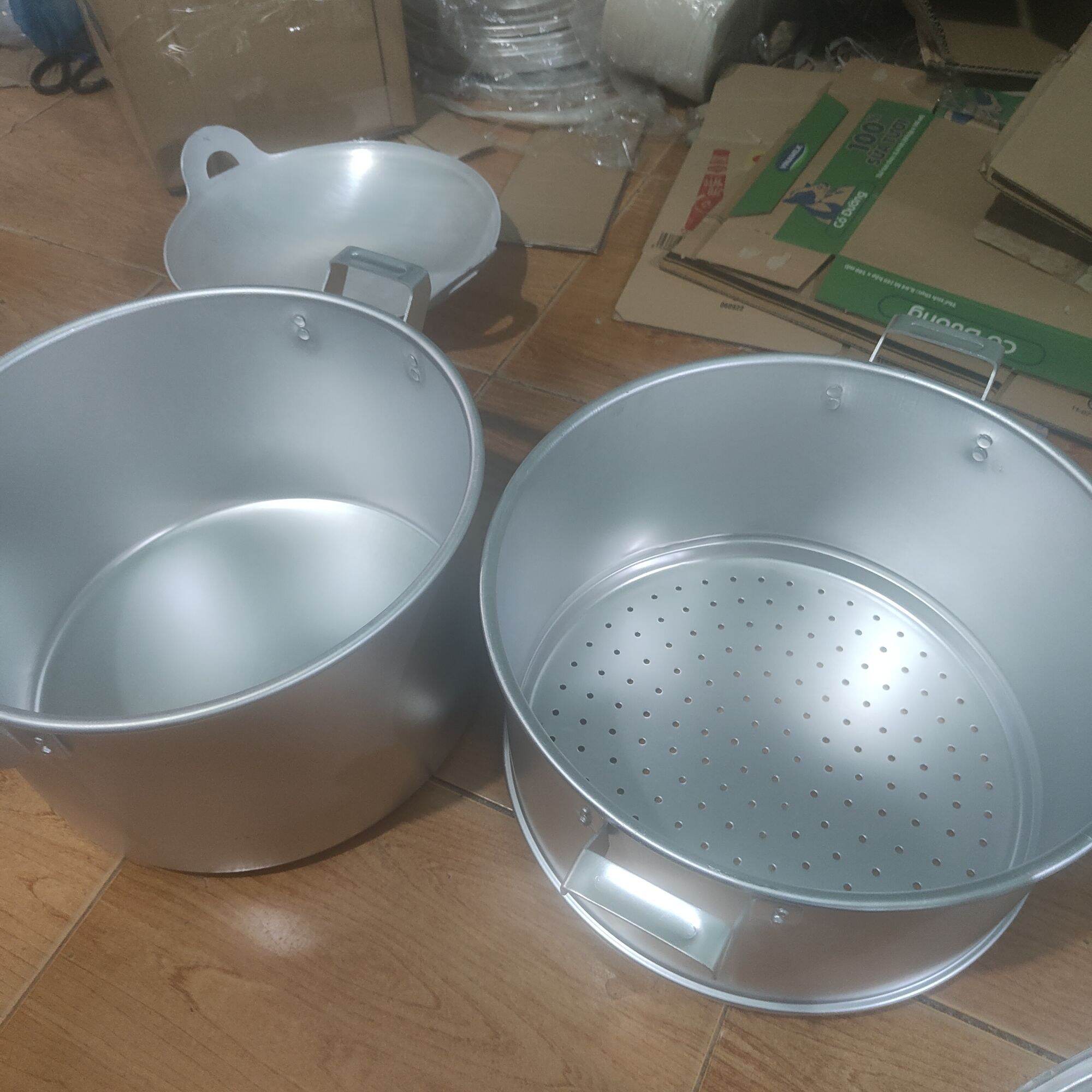 NỒI HẤP 8KG BẰNG NHÔM