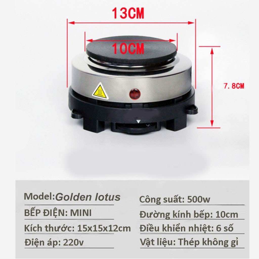 Bếp điện mini không kén nồi