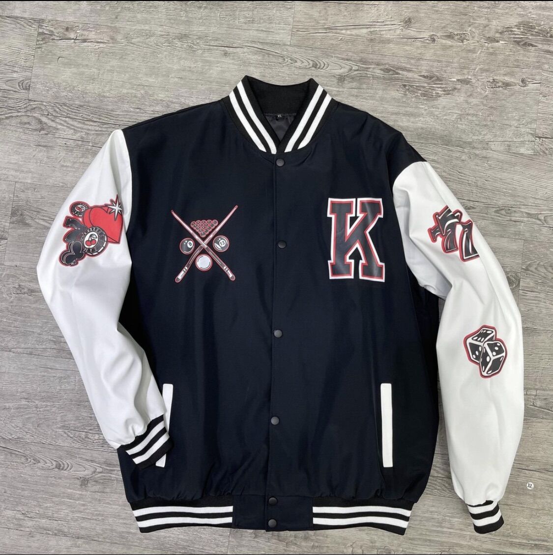 BILLIARD VARSITY JACKET KILL BILLIARD