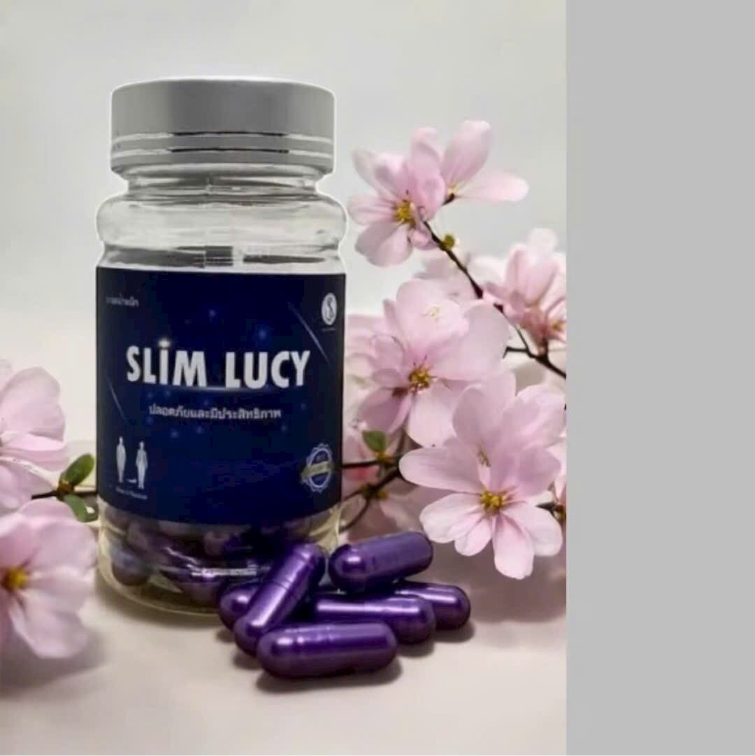 (Date 2028)Giảm Cân Slim Lucy hộp/40 Viên an toàn hiệu quả- Thailand
