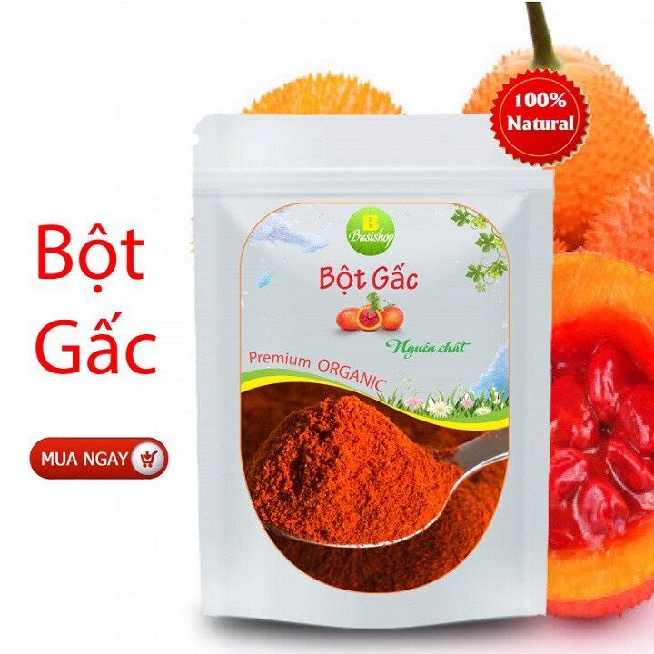 [Nhập RS0822 giảm 30k cho đơn 99k]Bột Gấc 100g Nguyên Chất