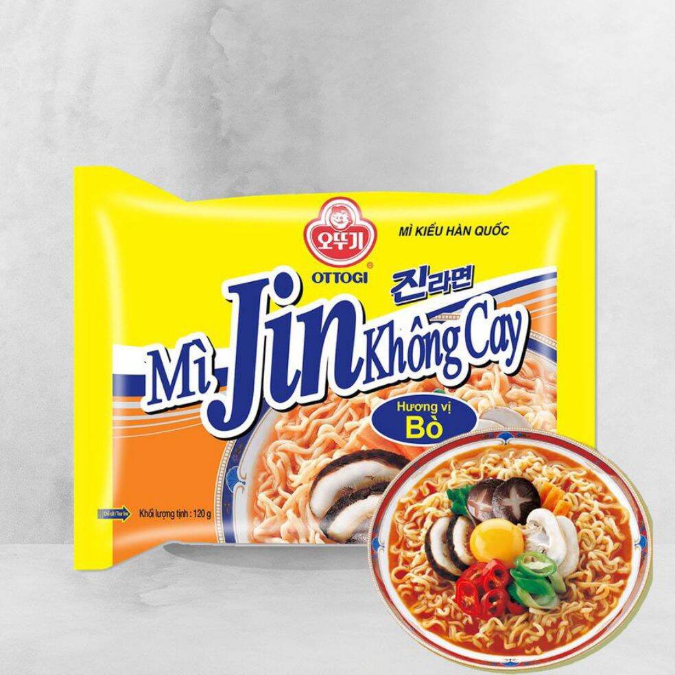 Set 10 gói mì Ottogi đủ vị