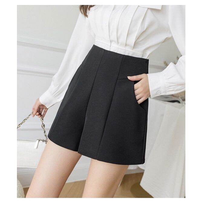 Quần short nữ quần đùi cạp cao