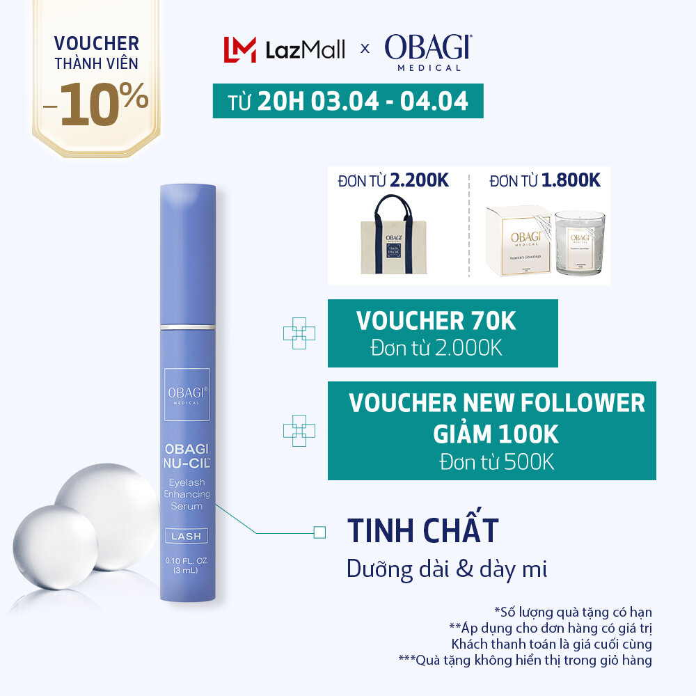 Serum Dưỡng Dài Mi Obagi Nu-Cil Eyelash Enhancing 3ml