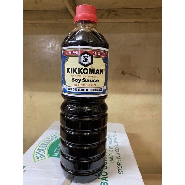 Nước tương kikkoman 1lít - nước tương nhật bản