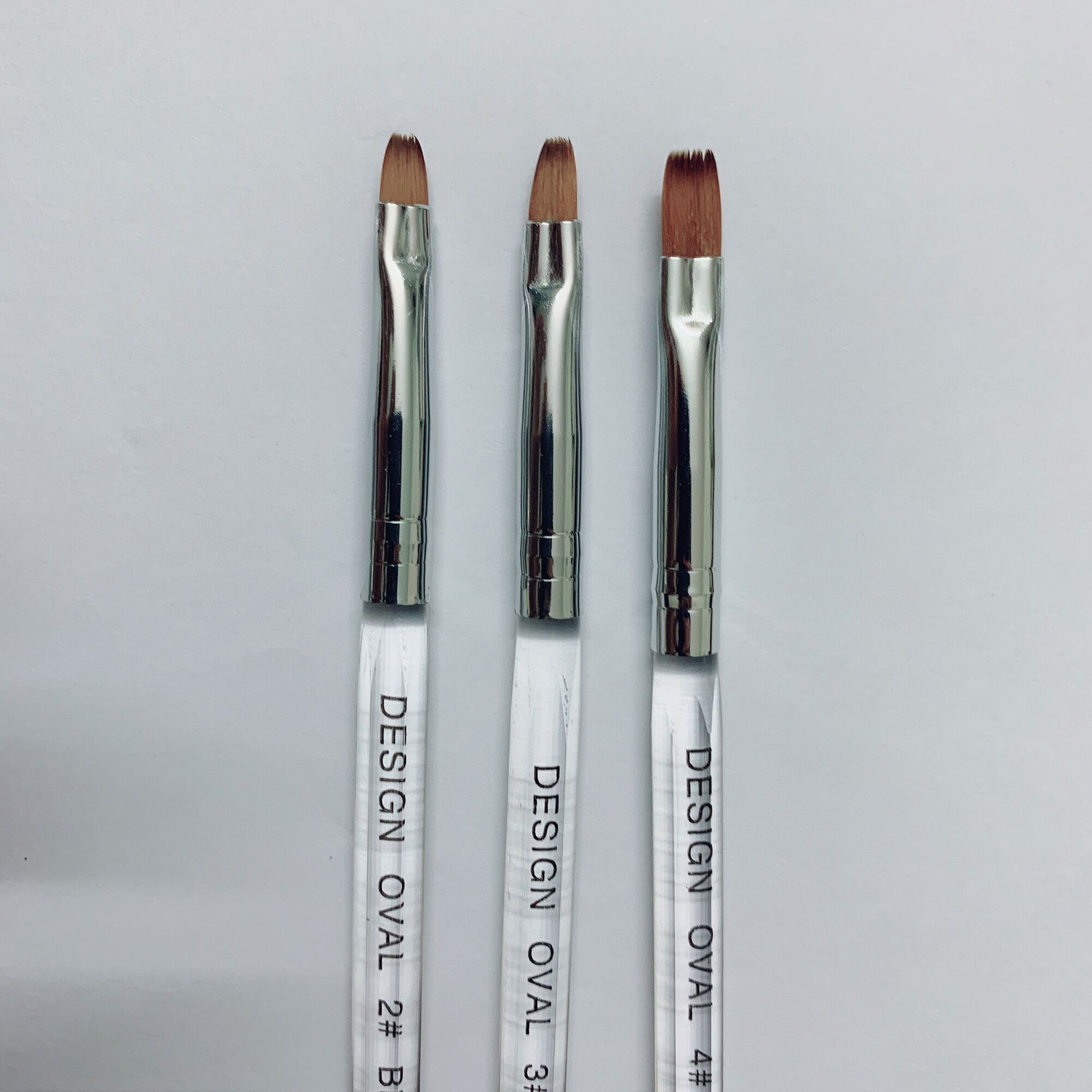 Cọ bản, cọ đắp gel cán trong