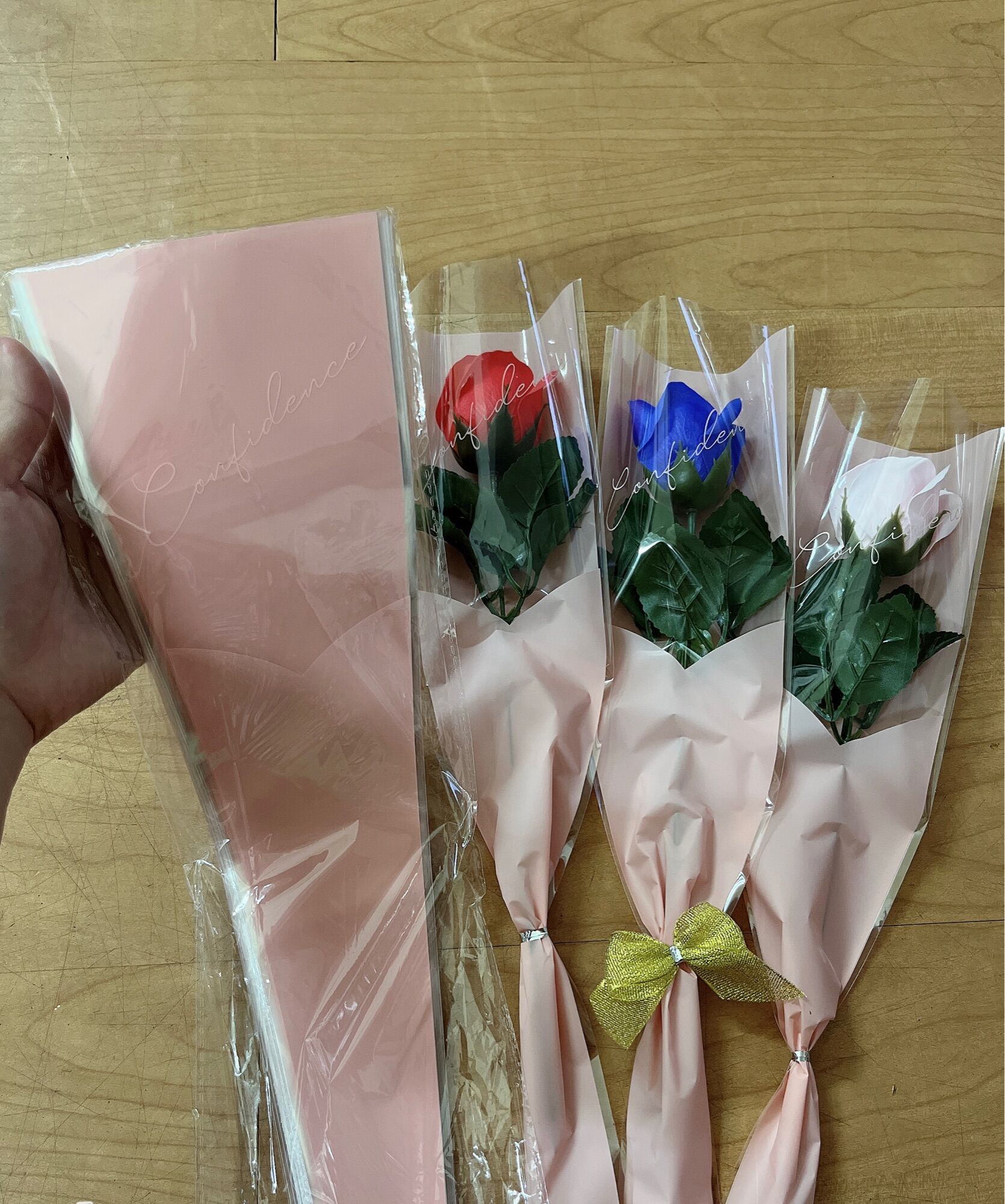 Túi hoa 1 bông xấp 50 cái