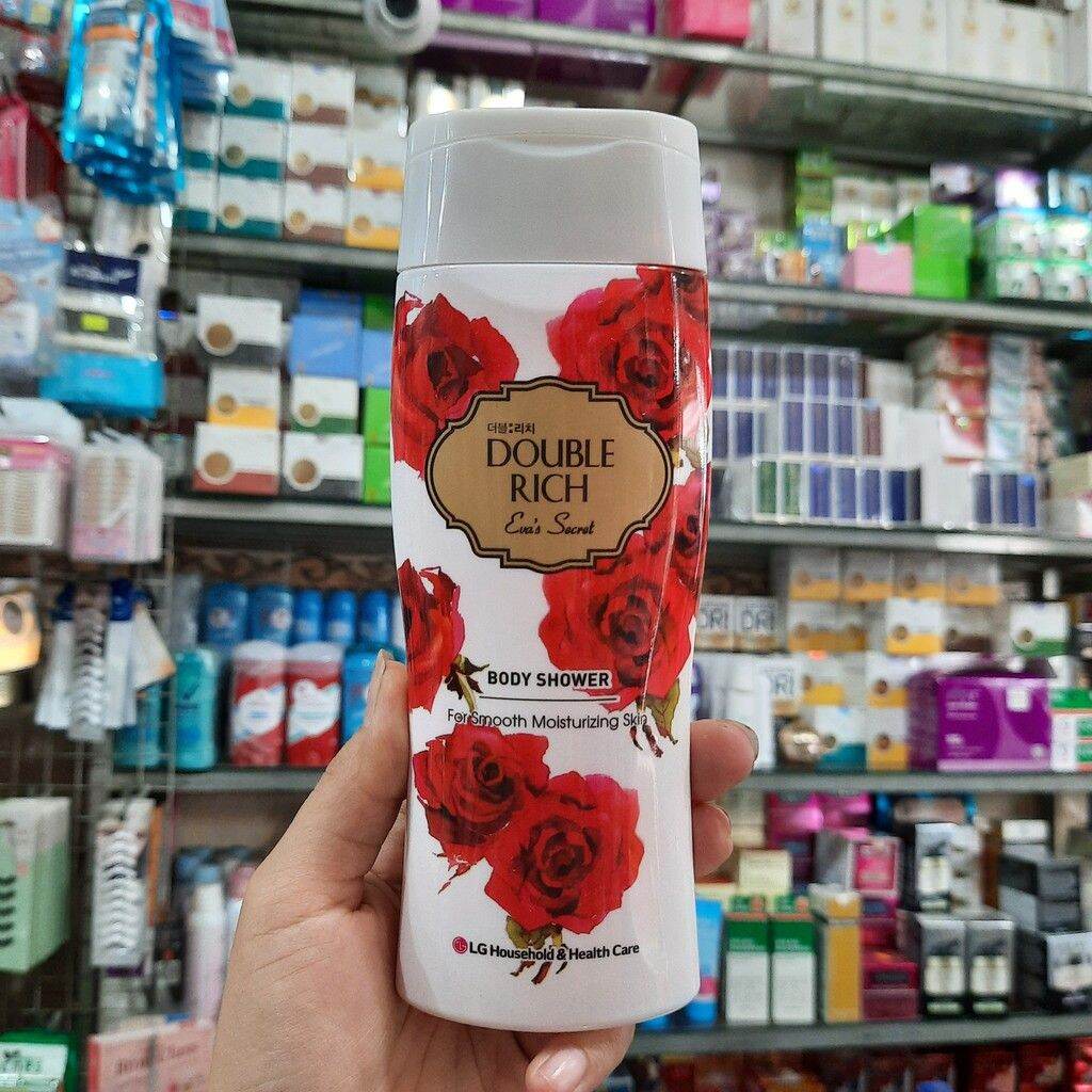 Sữa tắm hoa hồng Double Rich Eva's Secret 200g